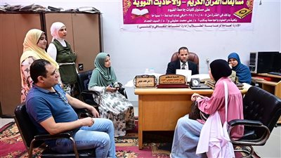 بدء مسابقة القرآن الكريم والأحاديث النووية فى جامعة الفيوم