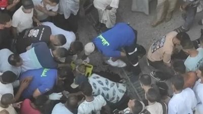 إصابة 9 أشخاص في حادث تصادم مروع بين سيارتين ميكروباص بالبحيرة