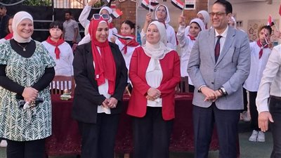 وكيل تعليم الغربية يشهد احتفالات أكتوبر بمدرسة دار التربية الإسلامية بطنطا