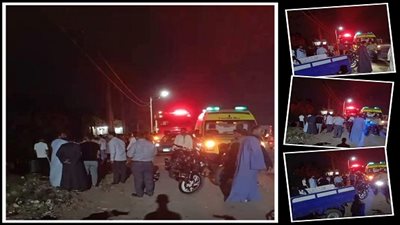  مصرع شخصين وإصابة 4 آخرين في حادثين منفصلين بالوادي الجديد