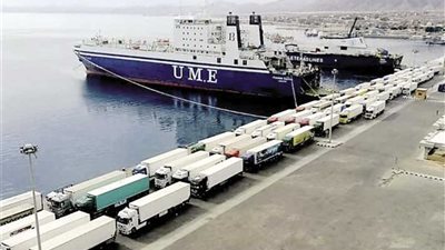 تداول 13 ألف طن و607 شاحنات بضائع بموانئ البحر الأحمر