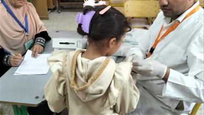 البدء فى تنفيذ مبادرة الكشف الطبى عن امراض سوء التغذية لطلاب الفيوم