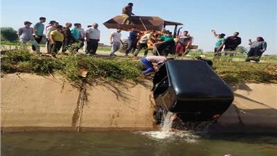  سائق توك توك يلقى مصرعه غرقا في بحر شبين بالمحلة الكبرى
