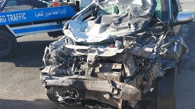 إصابة 4 أشخاص إثر حادث تصادم سيارتين بالبحيرة 