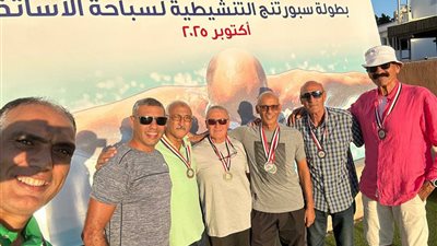 نجاح مستحق لسباحي الماستر بسموحة في بطولة الروتاري