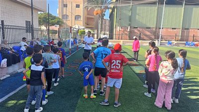 تدريبات المشروع القومي للموهبة الحركية بمركز دمنهور للتنمية الشبابية