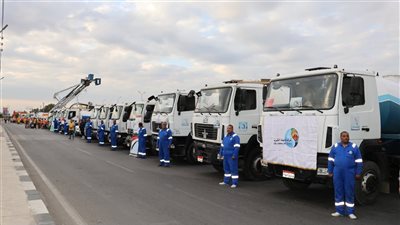 ٦١ سيارة ومعدة في استقبال موسم الأمطار بالإسماعيلية 
