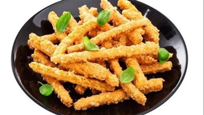 أصابع البطاطس المقرمشة بالجبنة