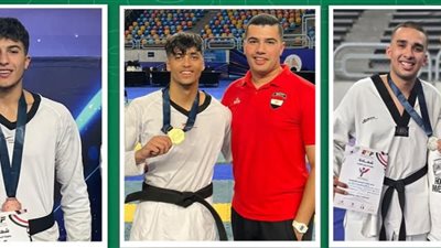 مشاركة رائعة لتايكوندو سبورتنج في بطولة السفير الكوري 