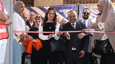 نائب محافظ الجيزة تفتتح مشروع 