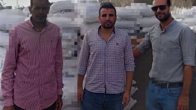 ضبط 2 طن ملح مجهول المصدر في البحيرة
