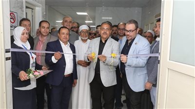 افتتاح وحدة الأشعة المقطعية بمستشفى كفرصقر بالشرقية  
