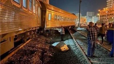 مصرع شاب تحت عجلات القطار ببني سويف