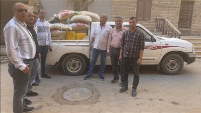 ضبط زيوت طعام مجهولة المصدر وشكائر مكرونة ناقصة الوزن بالفيوم 