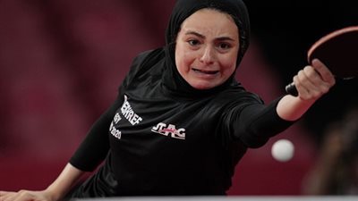 دينا مشرف تتأهل لنصف نهائى بطولة أفريقيا لتنس الطاولة