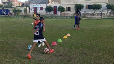 تدريبات رياضية بمركز شباب الناصرية بالإسكندرية