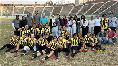 فوز كاسح لآنسات المقاولون 2009  أمام السكة الحديد بعشرة أهداف