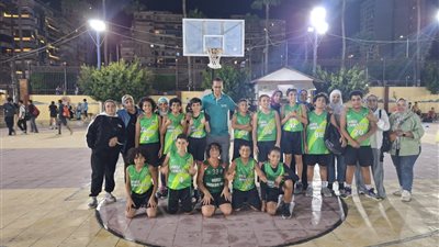 الجياد يواصل التألق فى مهرجان الميني باسكت بالاسكندرية