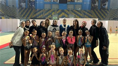 صيد أكتوبر يحصد ميداليات متنوعة ببطولة كأس مصر للجمباز