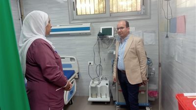 وكيل صحة الدقهلية  يتابع ميدانيًا أداء مستشفى الحميات