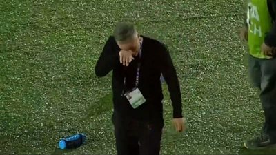 محمد وهبي يبكي بعد فوز المغرب بكأس العالم للشباب