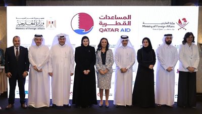 وزيرة التضامن تشهد احتفالية التعاون المصري القطري لتلبية الاحتياجات الإنسانية العاجلة لغزة