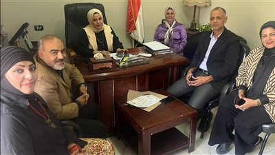 مدير ثقافة الفيوم تلتقي مدير إدارة الموهوبين بالتربية والتعليم