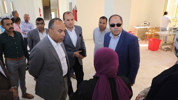 رئيس هيئة تنمية الصعيد يتفقد المشروعات التنموية بالمنيا