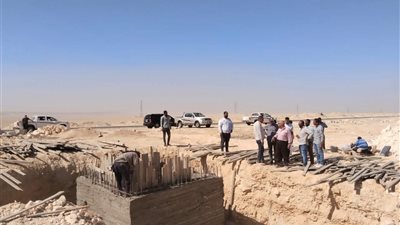  مياه البحر الأحمر تتابع اختبارات ازدواج خط مياه  الكريمات