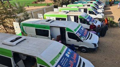 القوافل العلاجية لمبادرة 