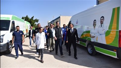 نائب وزير الصحة يبحث مع محافظ شمال سيناء جاهزية المنشآت الصحية