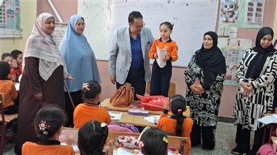 وكيل تعليم الغربية يتابع سير الدراسة بمدارس زفتى وشرق المحلة