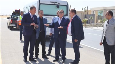 جولة تفقدية للجنة العليا للتفتيش الأمني والبيئي بمطار سفنكس الدولي