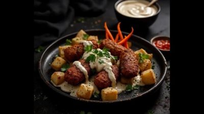 كفتة بالطحينة والبطاطس.. وصفة شرقية بطعم غني