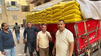 ضبط 2.5 طن تقاوي قمح مجهولة المصدر في كفر صقر