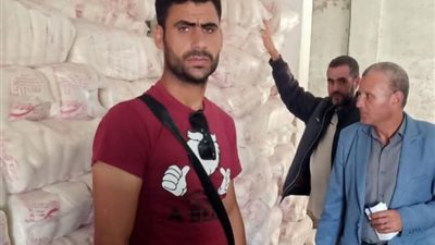 ضبط نصف طن مكرونة مجهولة المصدر بالبحيرة