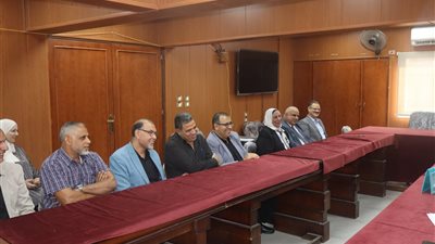 وكيل تعليم الدقهلية يترأس لجنة مقابلات المرشحين للعمل رؤساء لجان الامتحانات  