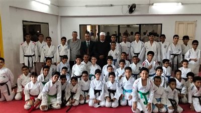 تكريم أبطال الكاراتيه بالمعاهد الأزهرية بالإسماعيلية 