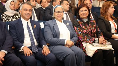 المستشارة أمل عمار تشارك في احتفال اليوبيل الماسي للهيئة القبطية الإنجيليّة