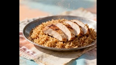 الأرز المبهر بالدجاج والخضار.. زينيه بالمكسرات لفوائد مذهلة