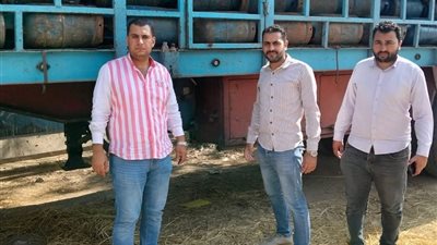 ضبط مستودع غاز لعدم الإعلان عن أسعار الأسطوانات المنزلية والتجارية بالبحيرة