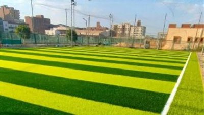 وزارة الشباب تُنهي تطوير ملعب مركز التنمية الشبابية بتلا بالمنوفية