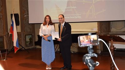 الفولكلور المصري يتألق في الأمسية الثقافية بين الأكاديمية المصرية والبيت الروسي بروما