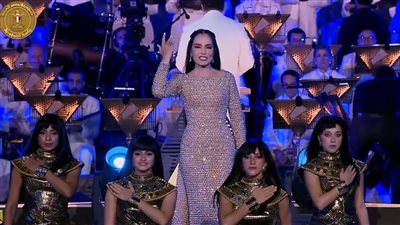 شريهان في حفل افتتاح المتحف المصري الكبير: حلم كبير وتحقق (شاهد) 