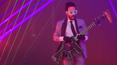 أحمد عصام يقدم عرضاً مذهلاً للألعاب النارية في افتتاح المتحف المصري الكبير.. صور