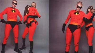 جاستن بيبر وعائلته يخطفون الأنظار في احتفالات الهالوين بلمسة خارقة