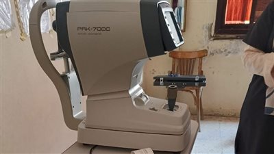 جهاز حديث لقياس النظر بمستشفى بلبيس المركزي