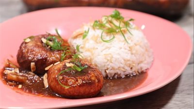 طريقة عمل محشي اللفت الشامي بالطحينة