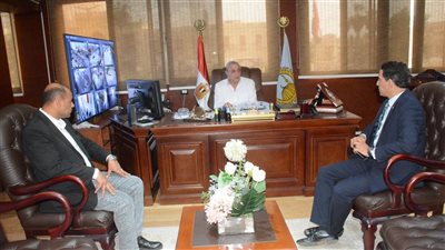 محافظ الغربية يستقبل القيادات المحلية الجدد