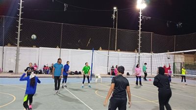 التايكوندو والجمباز والطائرة بمركز شباب المعمورة